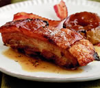 slow cooked pork belly